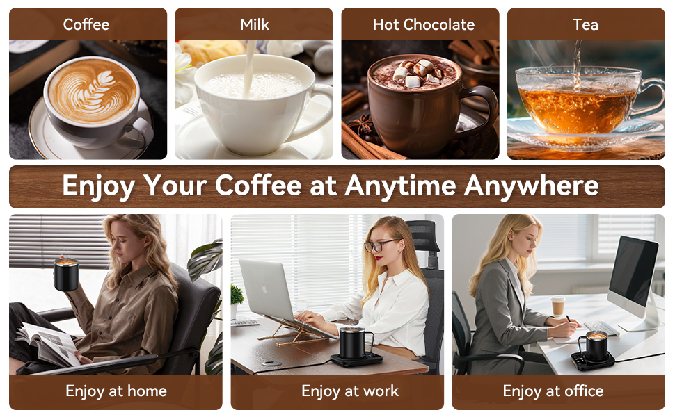 coffee warmer for desk - coffee accessories