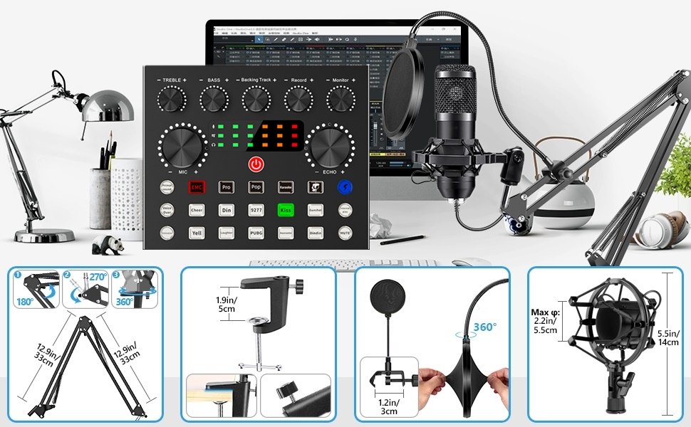 condenser microphone bundle