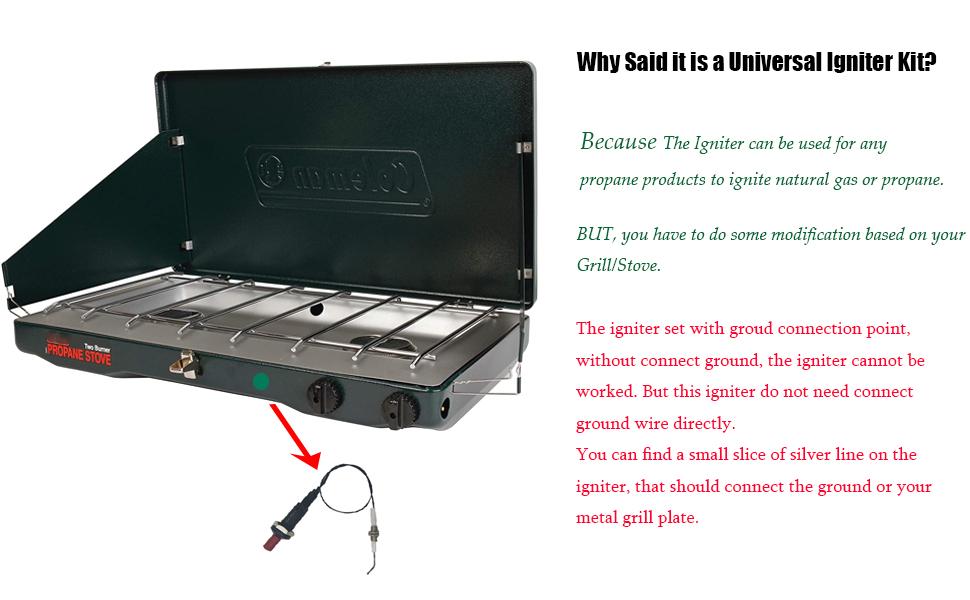 Piezo igniter Assembly Kit