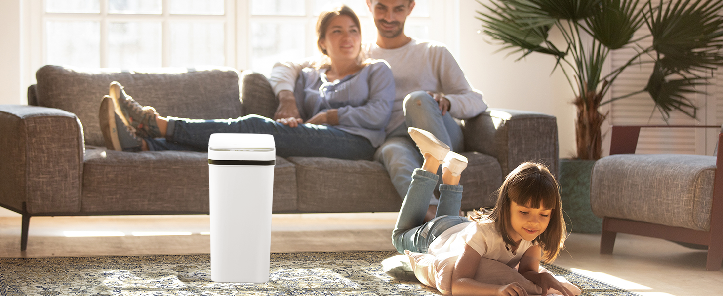 bathroom trash can