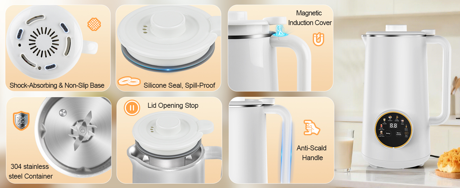 almond cow milk machine maker