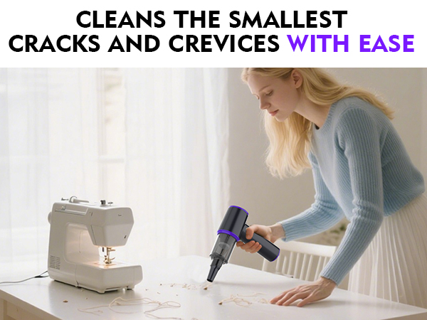 small vacuum for sewing machine cleaning