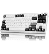 OOCTPK Chilkey ND TKL Aluminum Mechanical Keyboard, 87 Keys Tenkeyless Wireless Gaming Keyboard, ...