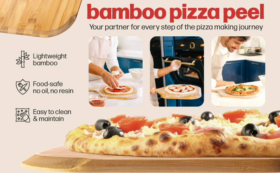 Bamboo Pizza Peel