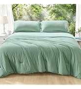 MUXHOMO Cooling Comforter Queen Size, Reversible Bed Set for Hot Sleeper