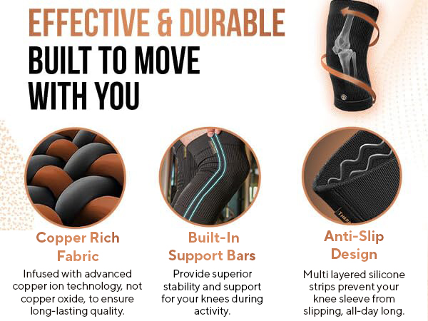 copper knee braces copper sleeve knee copper brace copper knee knee brace copper