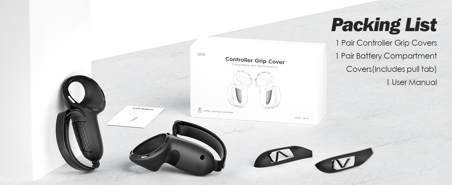 Controller Grips Cover for Meta Quest 3