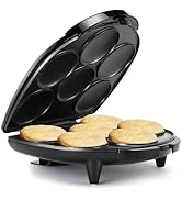 Holstein Housewares Arepa Maker - Non-Stick 6-Section Multi-Food Maker - Make Delicious Arepas, P...