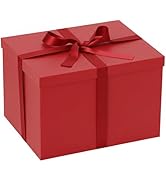 Rinrda Extra Large Gift Box,15x12x10 Inches,Boxes with Lids for Presents,10-inch Deep Box for Chr...