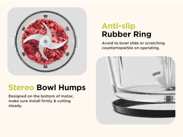 food processor with 2 blades