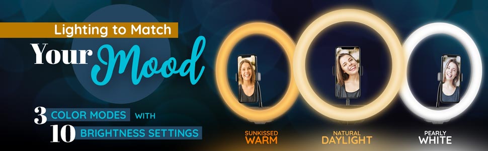 Multiple modes different brightness settings customized warm daylight white