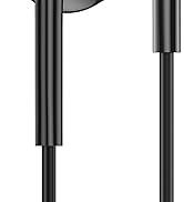 MOSWAG in Ear Wired Headphones, Wired Earbuds with Microphone, 3.5mm Jack in Ear Headphones with ...