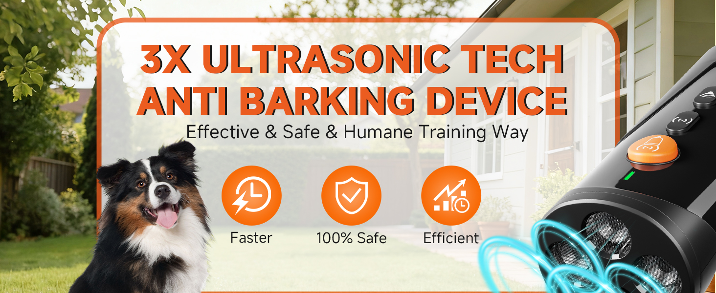 Dog Bark Deterrent Device