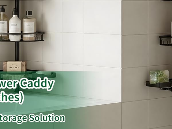 corner shower caddy