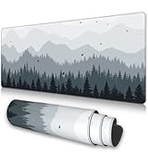 AQQA Large Mouse Pad, Full Desk XXXL Extended Gaming Mouse Mat 35