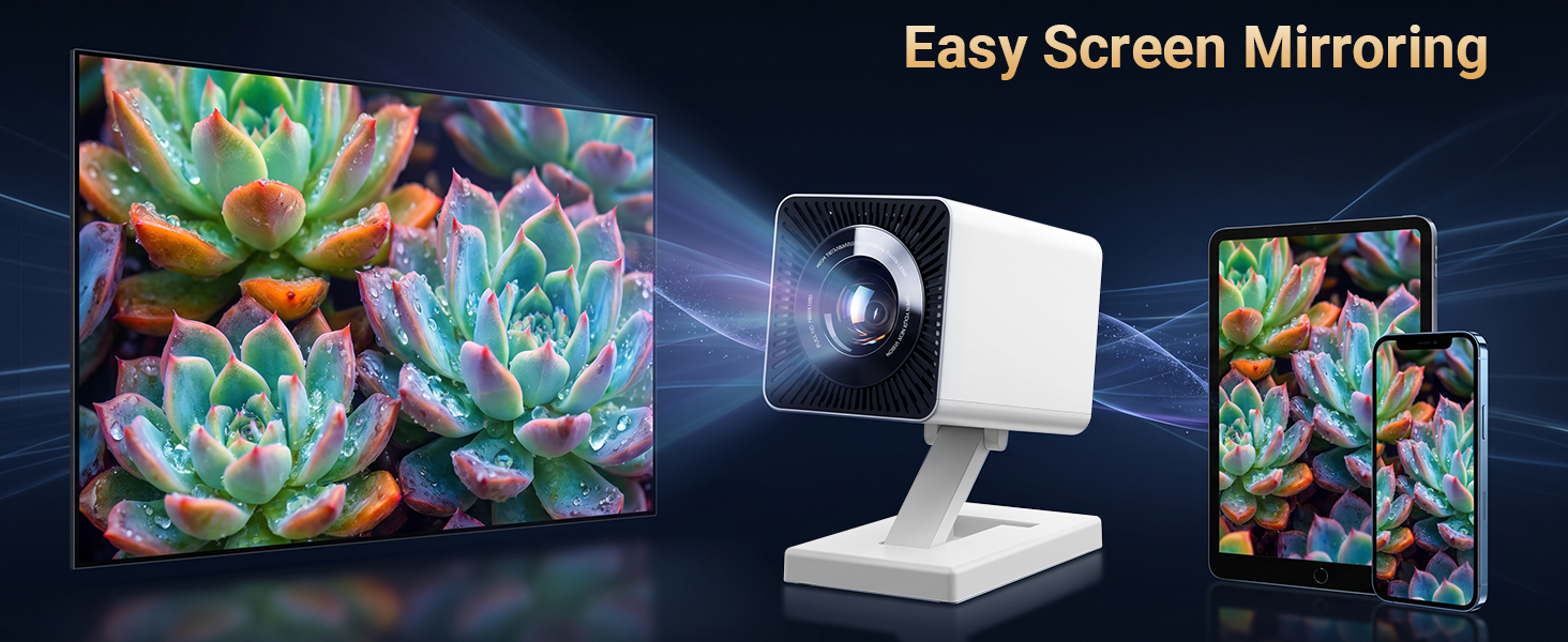 Wireless Screen Casting, Compatible with Phones, Tablets &amp;amp; More