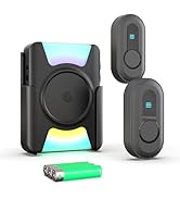 CallToU Hearing Impaired Doorbell 1000FT Wireless Battery Operated Door Bell With Vibrating Flash...