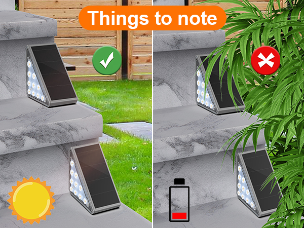 Outdoor Solar Stair Lights