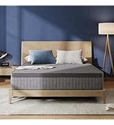Avenco Twin Mattress, 10 Inch Twin Size Mattress in a Box, Medium Firm Hybrid Mattresses with Sma...