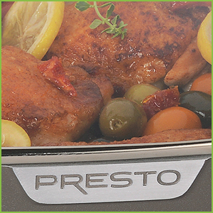 Tempered glass cover lets you see what’s inside.