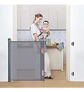 COMOMY Retractable Baby Gate for Stairs, 0-71