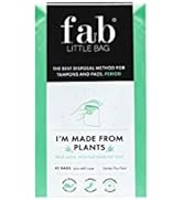 Fab Little Bag Starter Plus Pack - 45 Sanitary Disposal Bags Plus Recyclable Refill Pack for Out ...