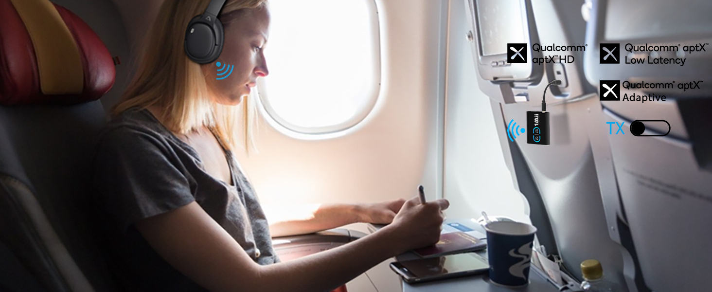 bluetooth adapter for airplane
