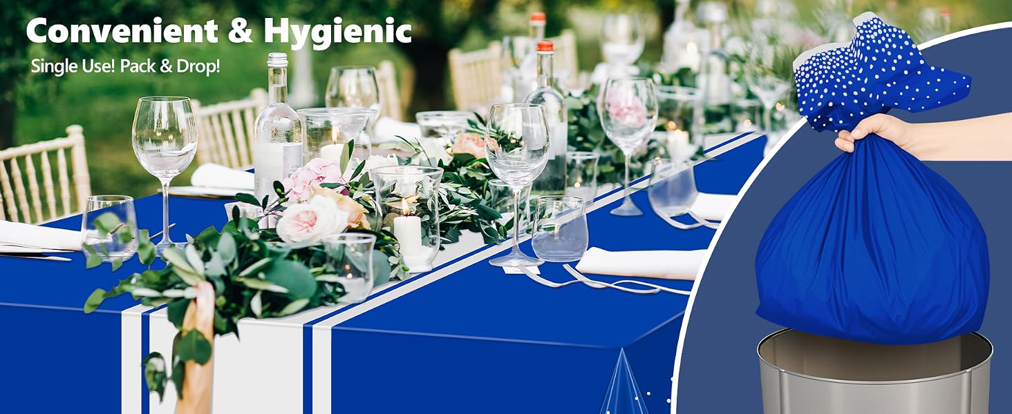 Disposable Plastic Table Cloths