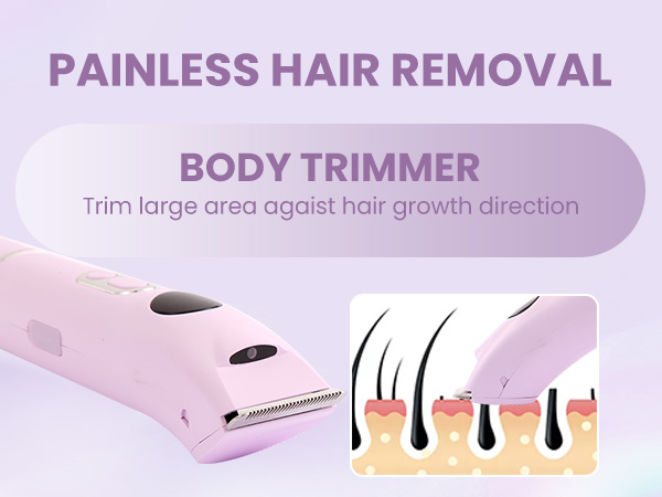 Painless hair removal