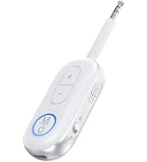 KAIY Bluetooth Transmitter Receiver AUX Bluetooth Adapter for Airplane,Car Bluetooth Adapter for ...