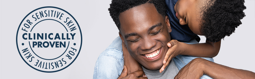 clinically proven for sensitive skin