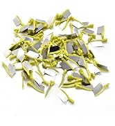 50 Pack Dental Sectional Matrix Wedges - Teeth Restoration Contouring Wedges and Metal Matrices f...