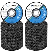 15 Pcs 4-1/2" x 7/8" Strip Discs Bulk, Paint Stripping and Rust Removal Wheels for Angle Grinders...