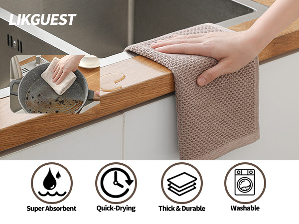 Cotton Kitchen Dish Cloths