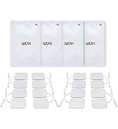 iStim Super Soft 2"x2" TENS Unit Electrodes for TENS Massage EMS - 100% Japanese Gel (2"x2"-16 Pi...