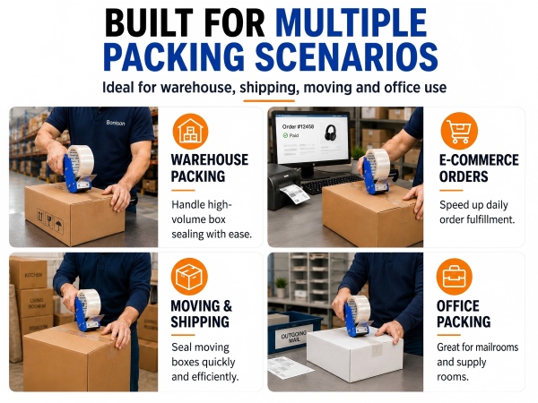 tape gun for packing boxes