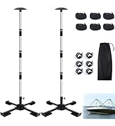 Boat Cover Support Poles System, Adjustable Aluminum Boat Cover Poles 16"-59", Boat Cover Support...