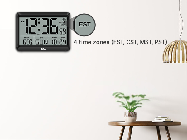 atomic clock battery operated