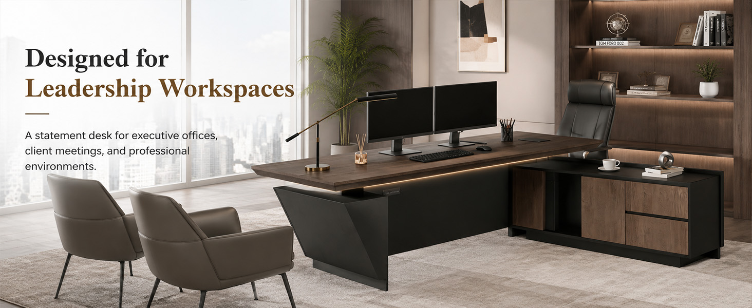 Adjustable Executive Desk