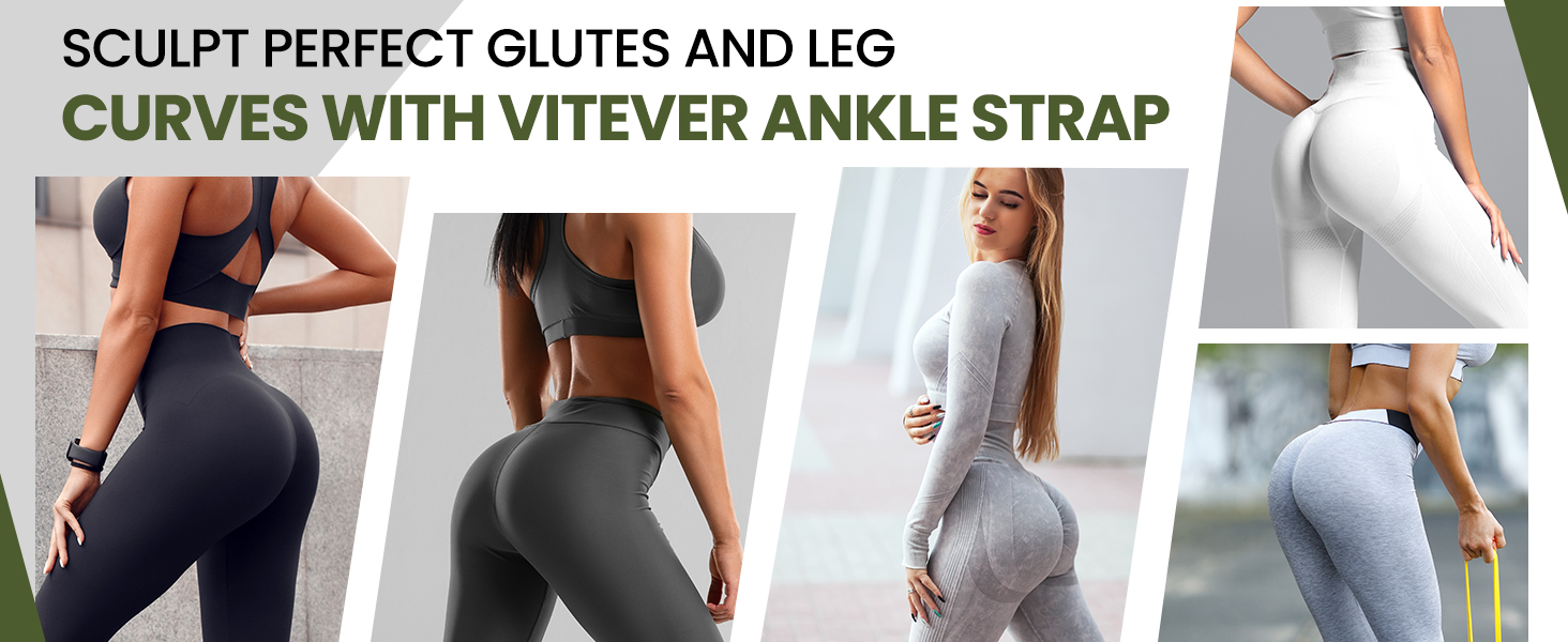 Ankle Resistance Bands with Cuffs