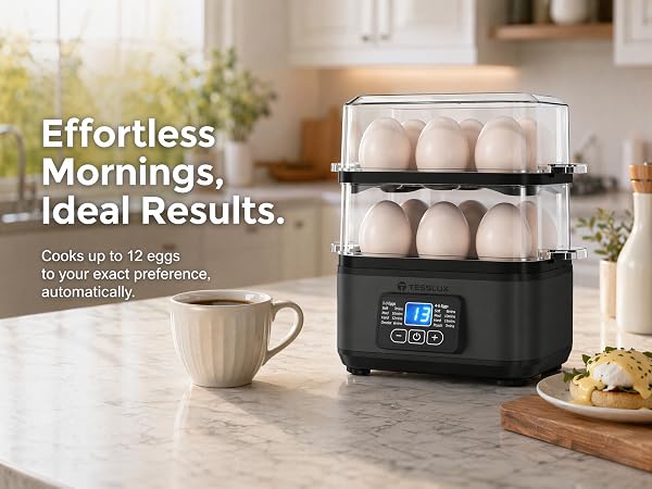 dual egg cooler