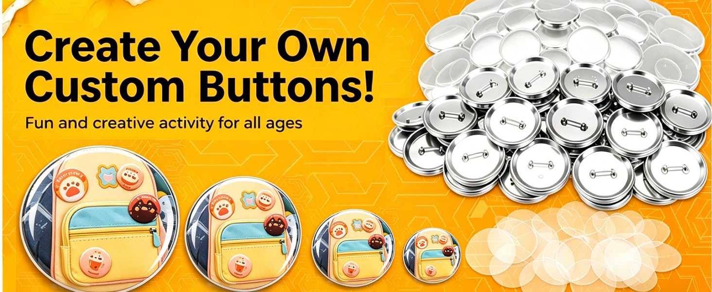 Button Maker Supplies
