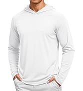 TACVASEN Men's Long Sleeve Active T-Shirts UPF 50+ Hoodies Sun Protection Shirt Lightweight Quick...