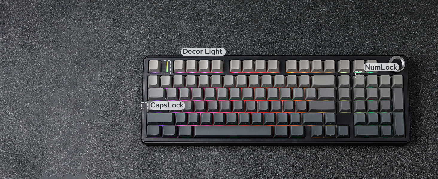 F99 PRO wireless gaming keyboard