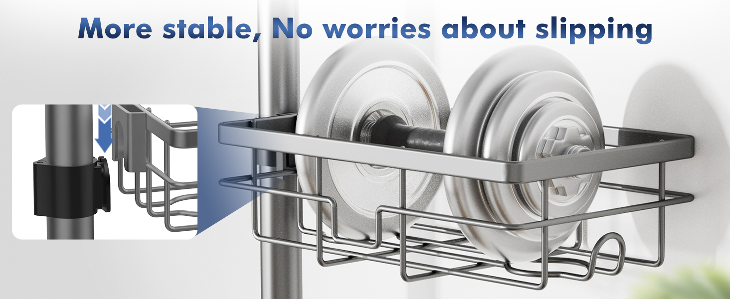 shower organizer corner