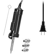 Solder Sucker Desoldering Pump, Automatic Electric Desoldering Gun Station Sucking Vacuum Pump AC...