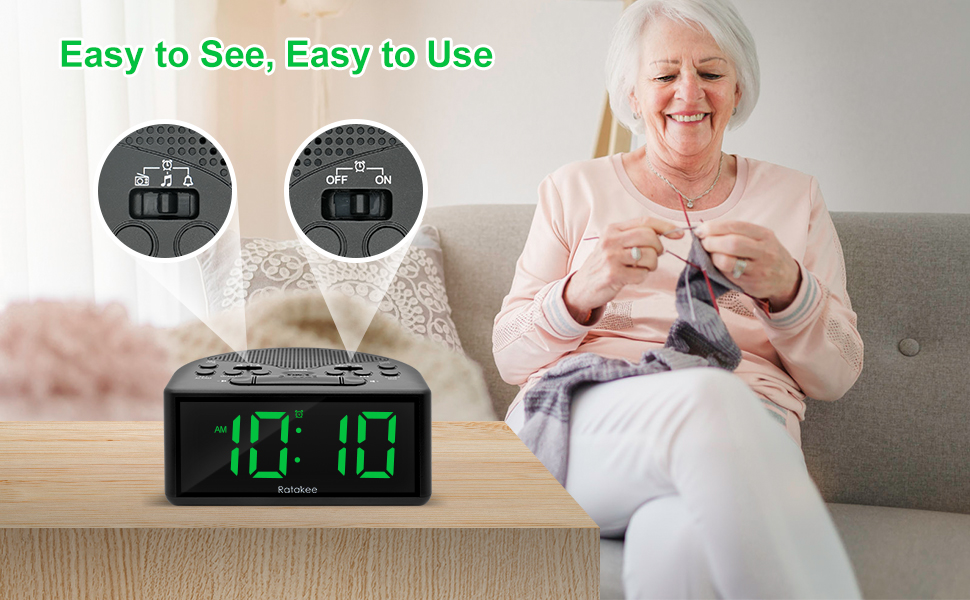 easy to see, simple to use