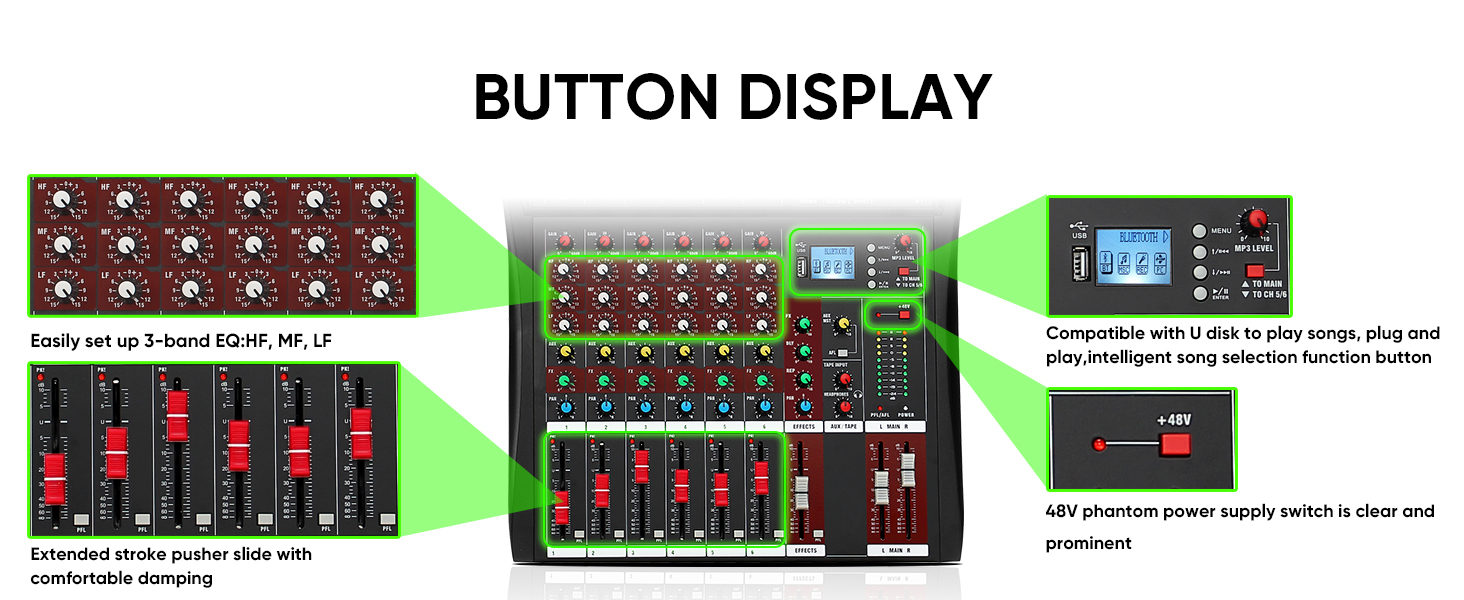 BUTTON DISPLAY