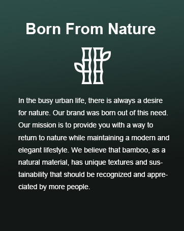 Born from nature