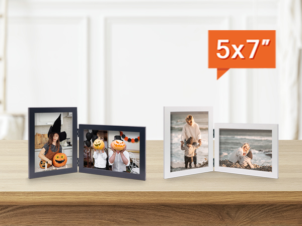 5x7 double picture frame